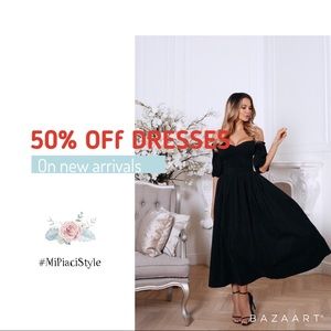 50% OFF ALL Dresses!!!!